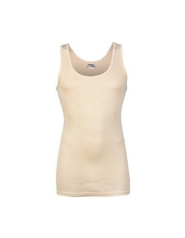 Beeren Heren singlet M3000 6Pack Beige