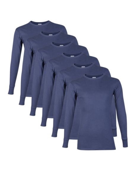 Beeren Heren T-shirt L.M. M3000 6Pack Navy