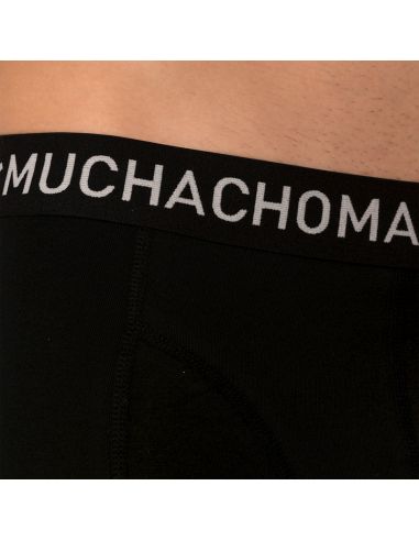 MuchachoMalo Heren Boxershorts Microfibre 2Pack Zwart