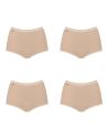 Sloggi Basic Maxi Slip 4 pack Huid 3+1 Gratis