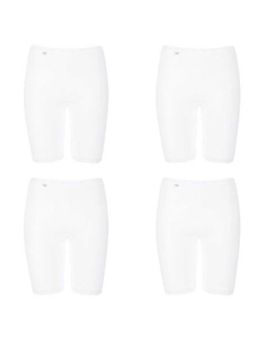 Sloggi Basic Long 4 pack Wit 3+1 Gratis