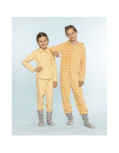 Claesens Kinder Velvet Onesie ZigZag 2