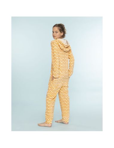 Claesens Kinder Velvet Onesie ZigZag
