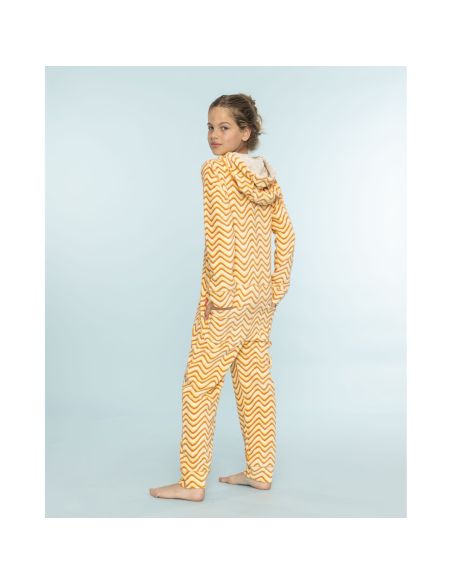 Claesens Kinder Velvet Onesie ZigZag