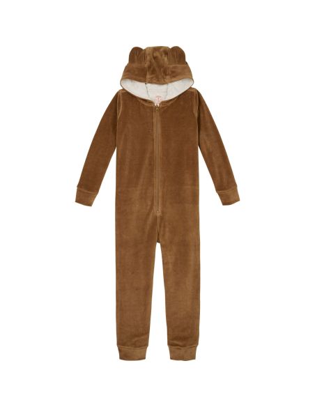 Claesens Kinder Velvet Onesie Coconut