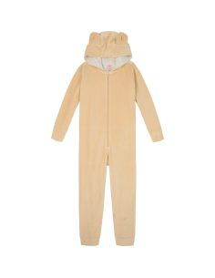 Claesens Kinder Velvet Onesie Semolina
