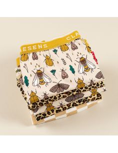 Claesens Meisjes Boxer 5pack Multi Panther 2