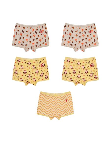 Claesens Meisjes Boxer 5pack Multi Nature