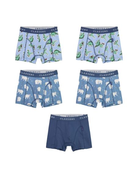 Claesens Jongens Boxer 5pack Multi Animal
