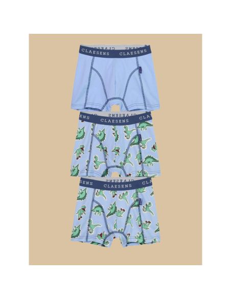 Claesens Jongens Boxer 3pack Dino