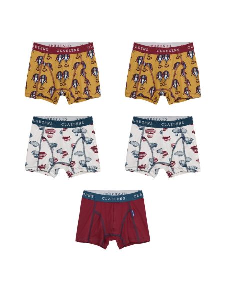 Claesens Jongens Boxer 5pack Multi Balloon