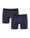 Alan Red Heren Boxershorts Bomber Long Bamboe Navy