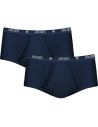 Men Basic Maxi Slip 2Pack Gino Santi Classic Navy