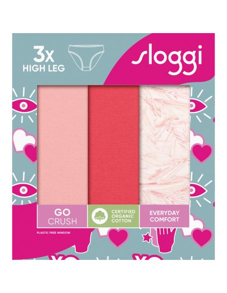 Sloggi Go Crush High Leg C3P M005