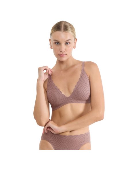 Sloggi Zero Feel Bliss THE UP P Bra Cacao