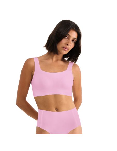 Sloggi Zero Feel 2.0 Top Floral Pink