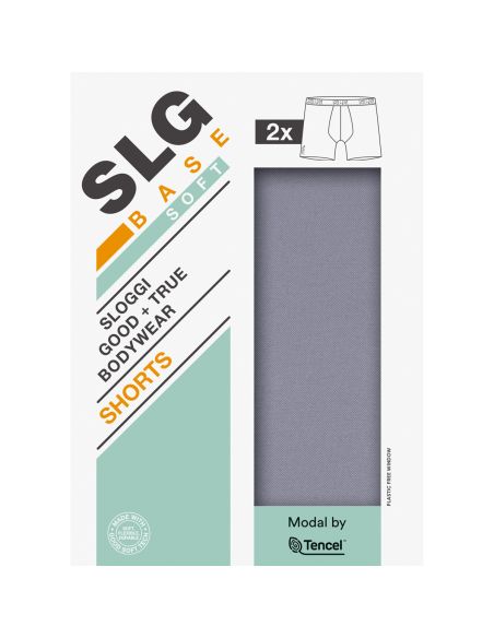 Sloggi Men SLG Base Soft Short C2P Grijs