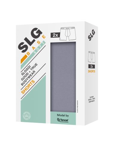 Sloggi Men SLG Base Soft Short C2P Grijs