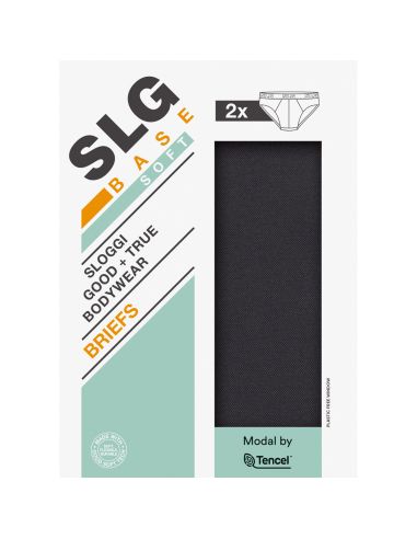Sloggi Men SLG Base Soft Midi Slip C2P Zwart