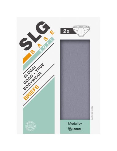 Sloggi Men SLG Base Soft Midi Slip C2P Grijs