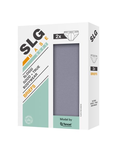 Sloggi Men SLG Base Soft Midi Slip C2P Grijs