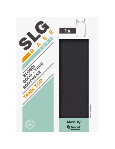 Sloggi Men SLG Base Soft Tank Top Zwart