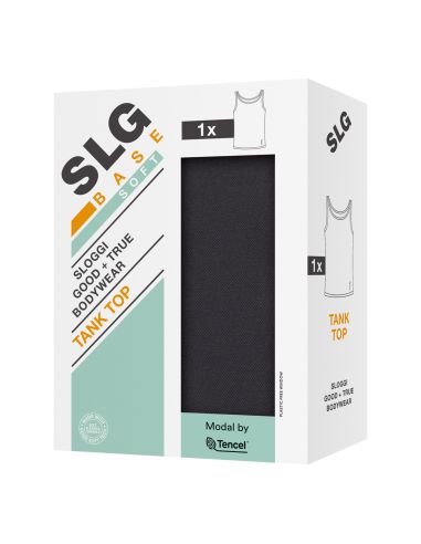 Sloggi Men SLG Base Soft Tank Top Zwart