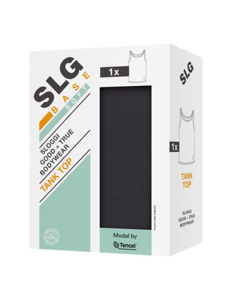 Sloggi Men SLG Base Soft Tank Top Zwart