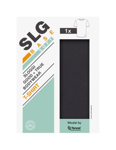 Sloggi Men SLG Base Soft T-shirt Zwart