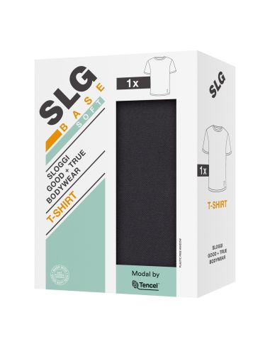 Sloggi Men SLG Base Soft T-shirt Zwart