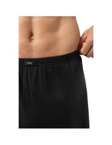 MEY Heren Boxer Short Dry Cotton Zwart 2120243