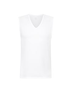 MEY Heren Tanktop Muskel Shirt Dry Cotton Breeze Wit 2110018