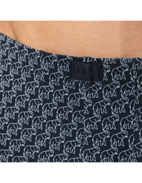 MEY Heren Boxershort Serie Elephant Walk Marine 2120170