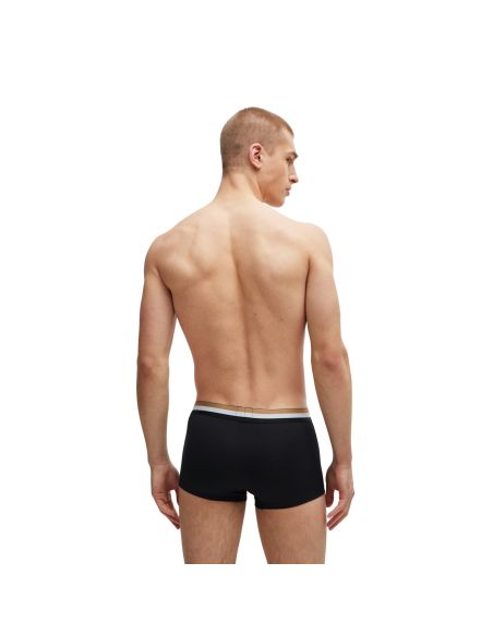 Hugo Boss Heren Trunk 3Pack Motion Zwart