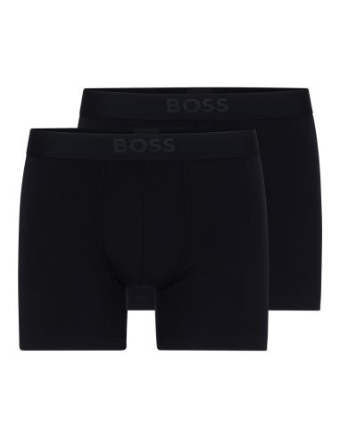 Hugo Boss Heren Boxershorts 2Pack Ultrasoft Zwart