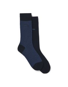 Hugo Boss Dames en Heren Minipattern Sokken 3Pack 401