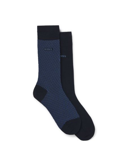 Hugo Boss Dames en Heren Minipattern Sokken 3Pack 401