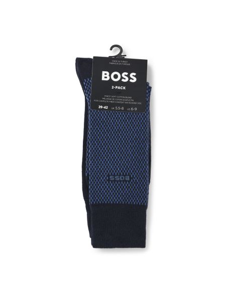 Hugo Boss Dames en Heren Minipattern Sokken 3Pack 401