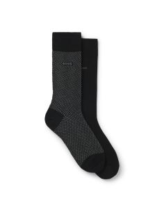 Hugo Boss Dames en Heren Minipattern Sokken 3Pack 001