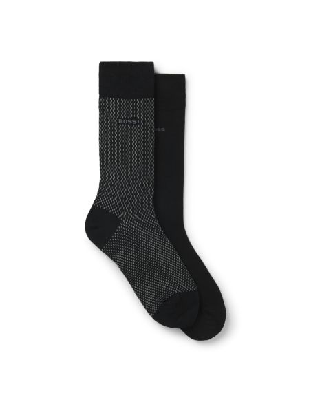 Hugo Boss Dames en Heren Minipattern Sokken 3Pack 001