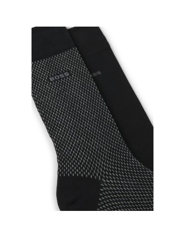 Hugo Boss Dames en Heren Minipattern Sokken 3Pack 001