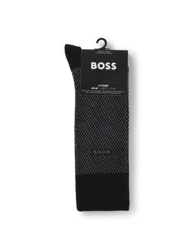 Hugo Boss Dames en Heren Minipattern Sokken 3Pack 001