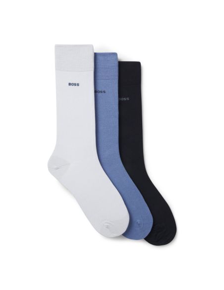 Hugo Boss Dames en Heren Uni Sokken 3Pack 978