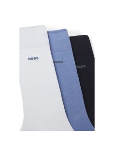 Hugo Boss Dames en Heren Uni Sokken 3Pack 978 2