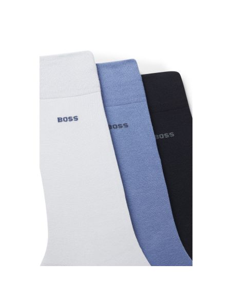 Hugo Boss Dames en Heren Uni Sokken 3Pack 978