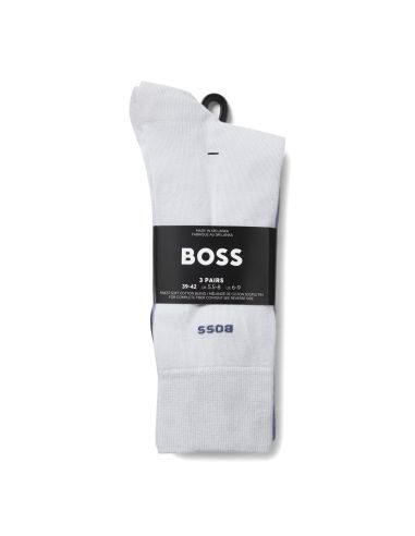 Hugo Boss Dames en Heren Uni Sokken 3Pack 978