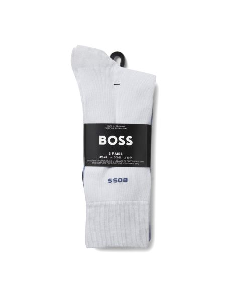 Hugo Boss Dames en Heren Uni Sokken 3Pack 978
