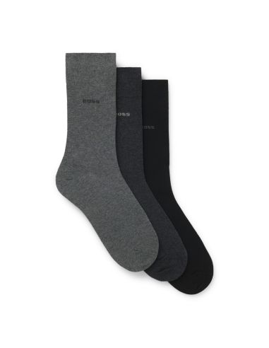 Hugo Boss Dames en Heren Uni Sokken 3Pack 968