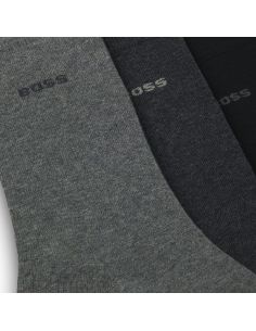 Hugo Boss Dames en Heren Uni Sokken 3Pack 968 2