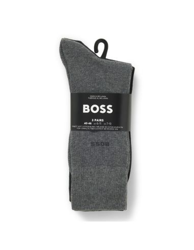Hugo Boss Dames en Heren Uni Sokken 3Pack 968